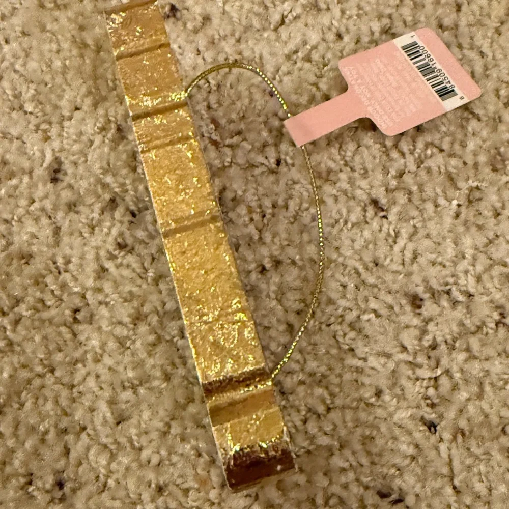 Target Gold and Cream 'Cheer' Ornament